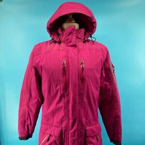 Lands' End Parka + Matching Scarf & Gloves